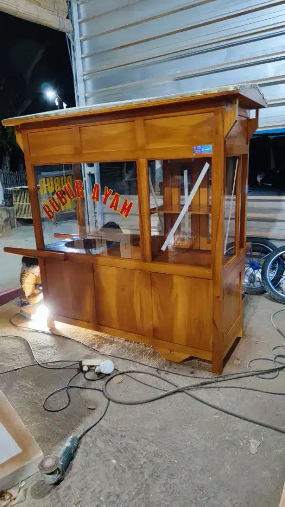 Gerobak Angkringan jg Melayani Pesanan Grobak Bakso Mie Bubur Sate dlL