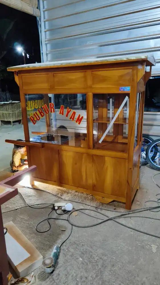 Gerobak Angkringan jg Melayani Pesanan Grobak Bakso Mie Bubur Sate dlL