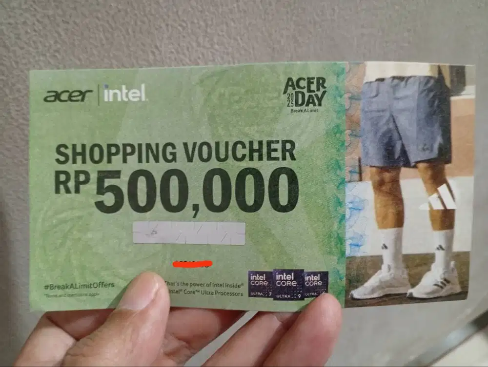 Voucher ADIDAS 500.000