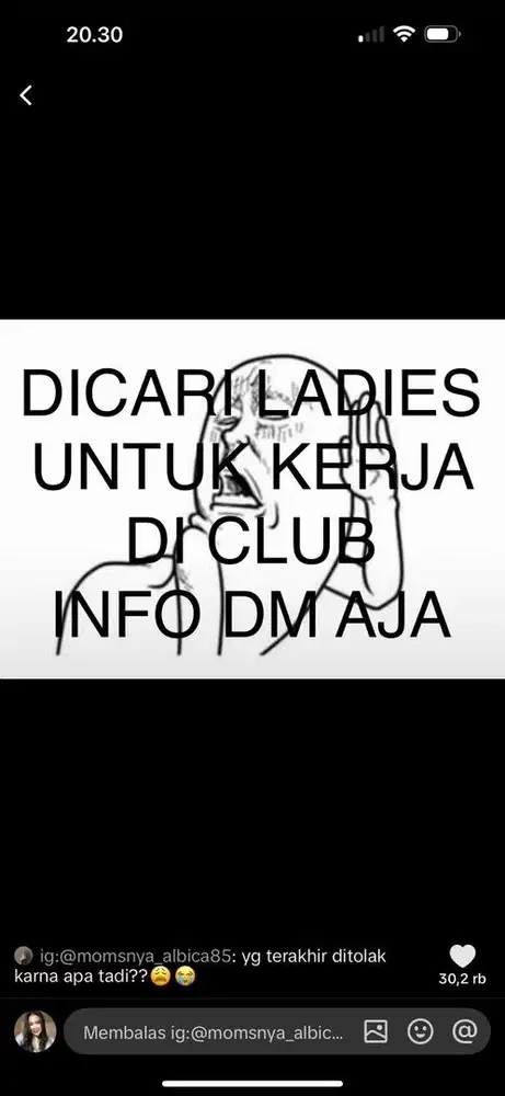 Cari ladies kerja malam