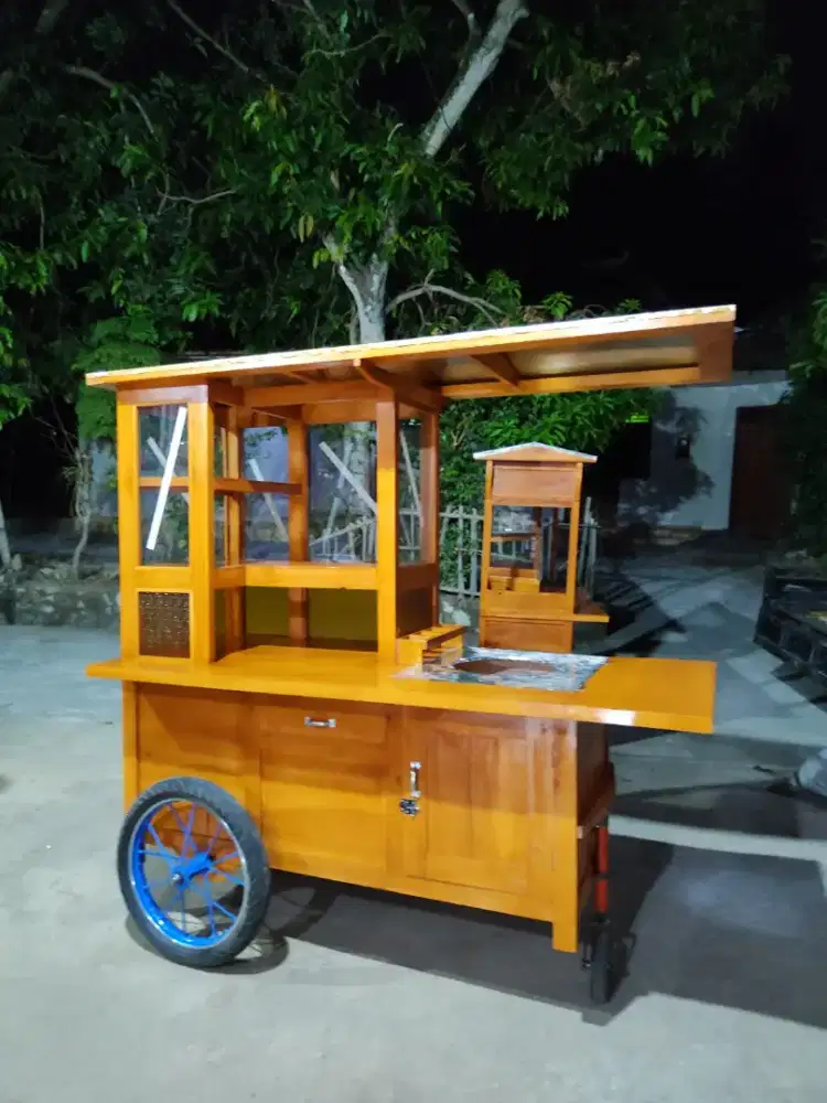 Gerobak Angkringan jg Melayani Pesanan Grobak Bakso Mie Bubur Sate dlL