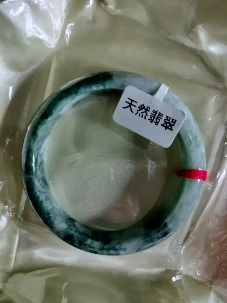 Gelang batu giok asli