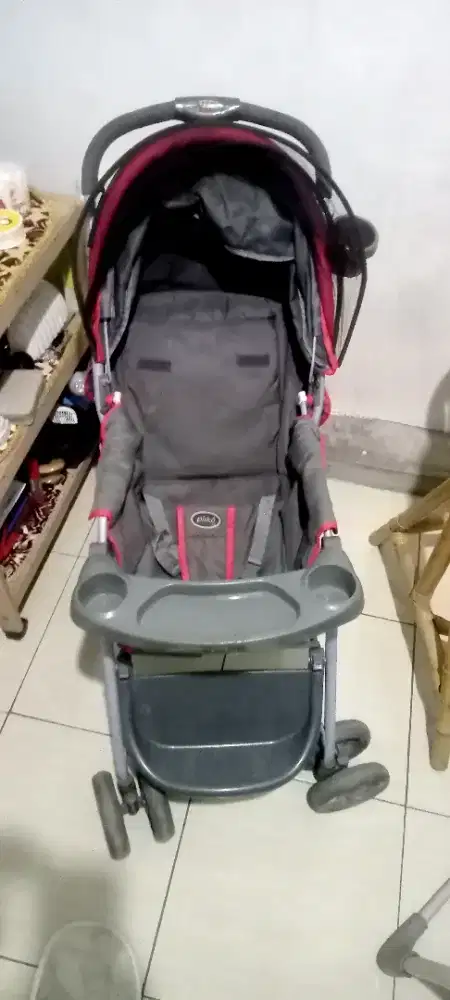 Stroller Pliko & Ayunan Rotan Normal Masih Bagus