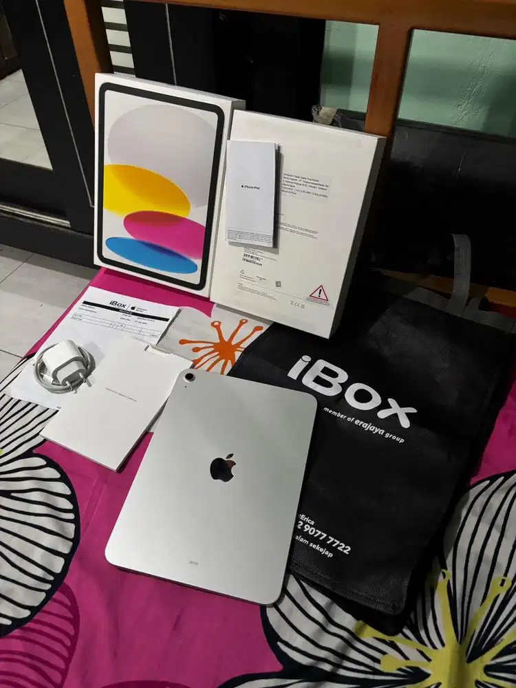 NEGO-in iPad Gen 11 Silver 128gb Wifi Only iBox PA/A Garansi ON