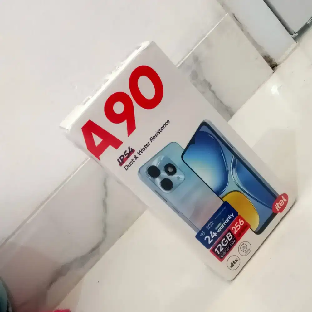 Dijual Itel A90 RAM 12GB / ROM 256GB – Baru & Segel Asli (Titanium)