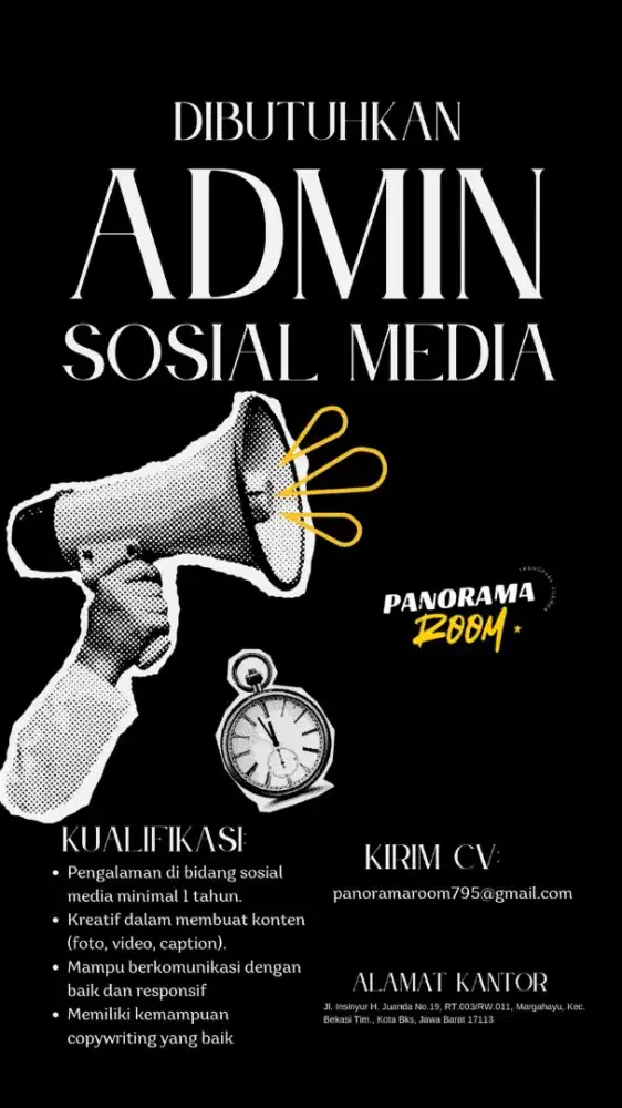 LOKERR DIBUTUHKAN SECEPATNYA