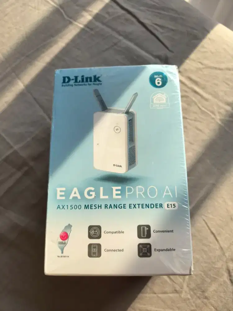 [Baru] DLink E15 EAGLE PRO AI AX1500 WIFI 6 Mesh Range Extender