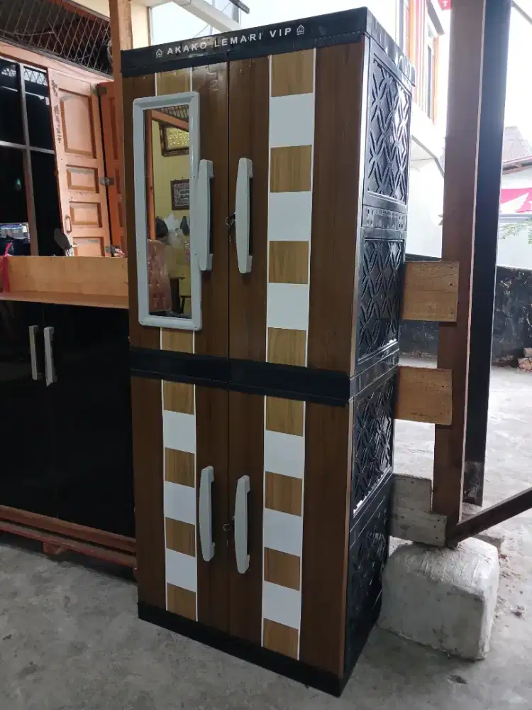 LEMARI PLASTIK FULL RAK MURMERR