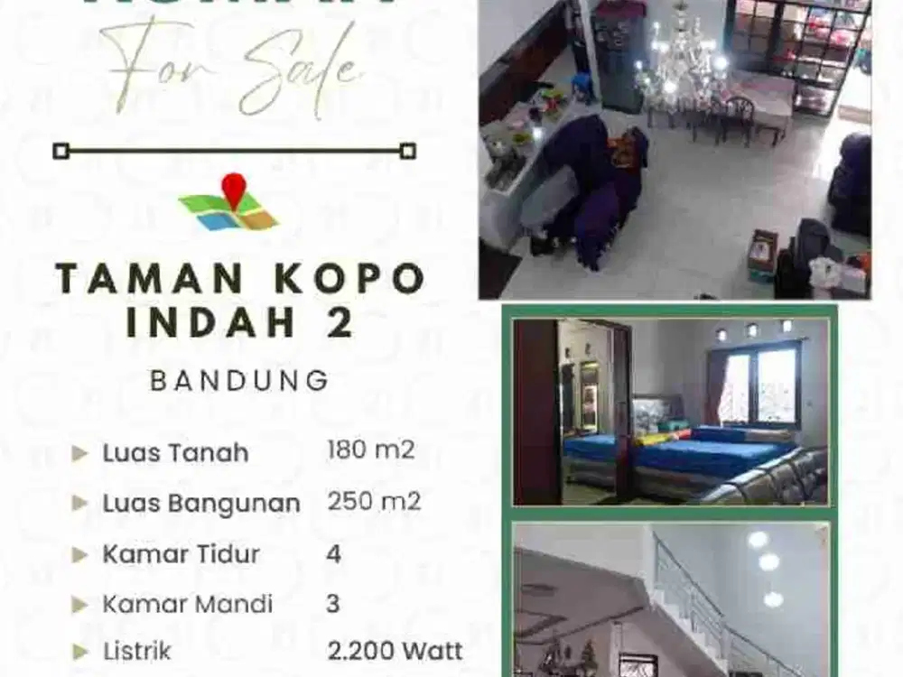 Jual Rumah Bagus 1.5 lantai TKI 2 Bdg