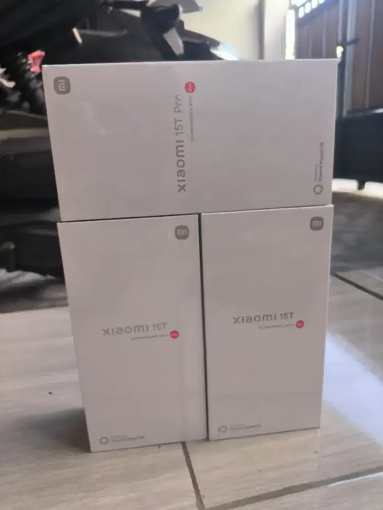 Xiaomi 15T 12/256GB dan 15T Pro 12/512GB