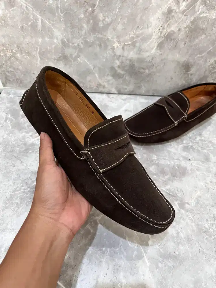 Sepatu Prada Original loafer casual second preloved lv gucci bally