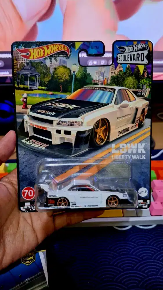HOT WHEELS LB NISSAN SKYLINE R34 SUPER SILHOUETTE