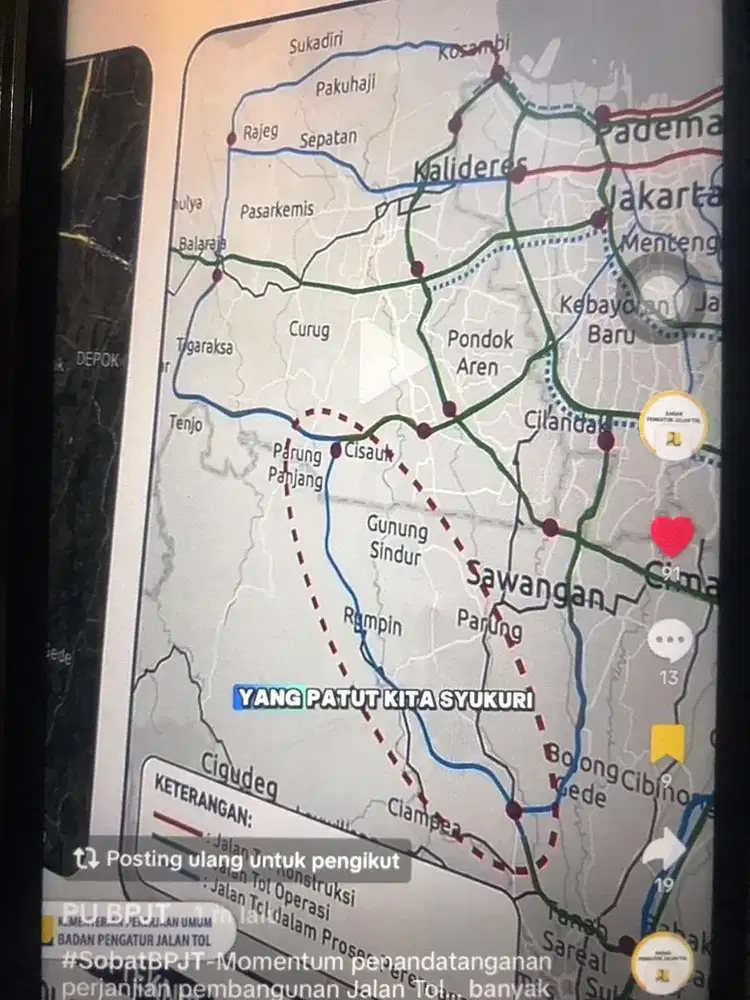 Perumahan Tanah Kavling Tol Balaraja