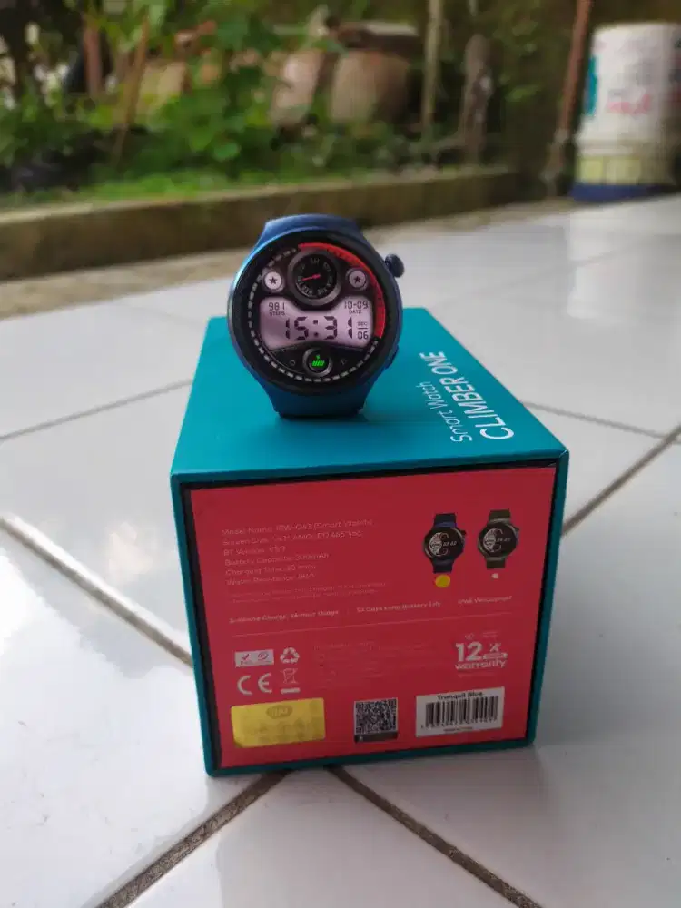 Smartwatch Itel 043 Fullset Garansi Panjang