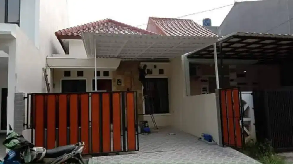 Kanopi baja ringan dan besi hollow galvanis