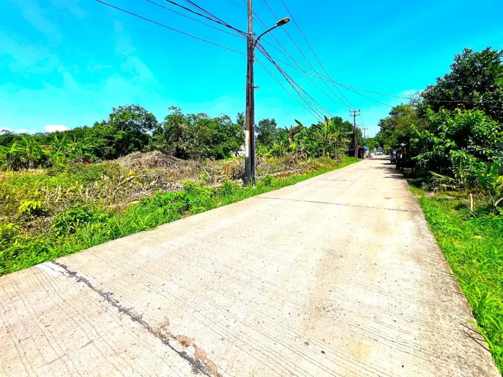 Tanah kavling Cisauk harga 1Jt-an/m², Lokasi Berkembang.