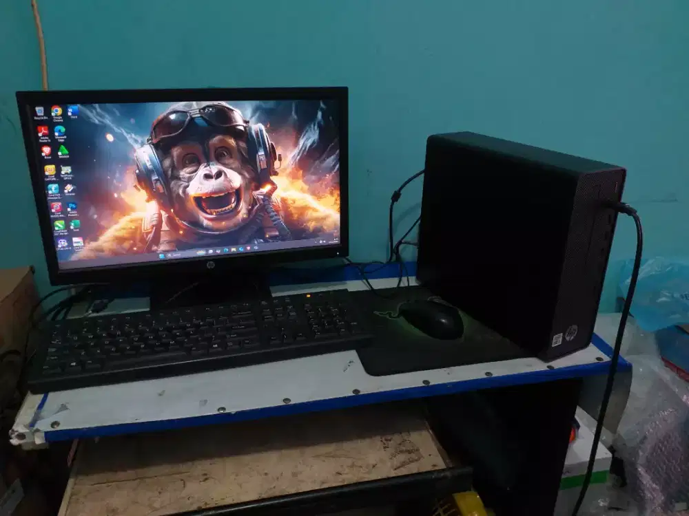 FAST SALE PC HP 280 PRO G5 I5 10400 LED 20INCH TERMURAH