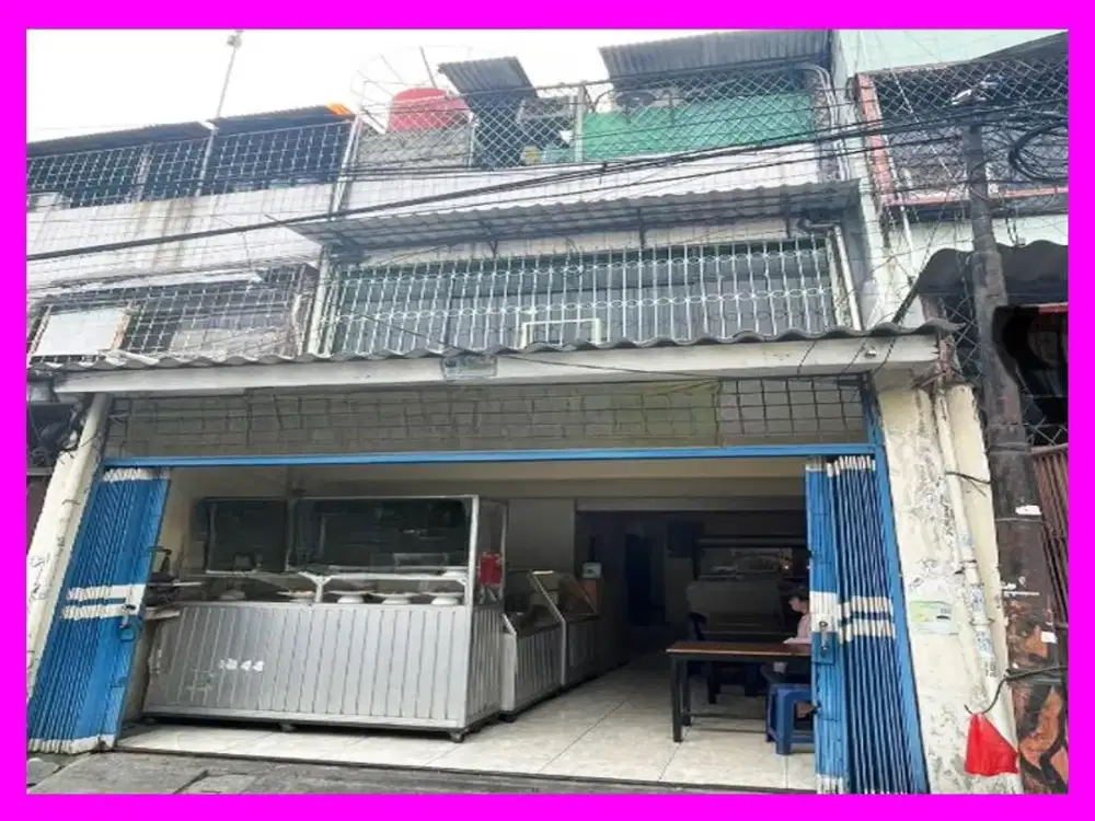 Dhyana Rumah ukuran 4.3x12m bisa dagang di jelambar