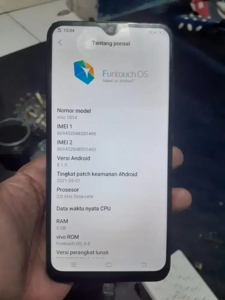 Vivo y93 ram 3/32gb