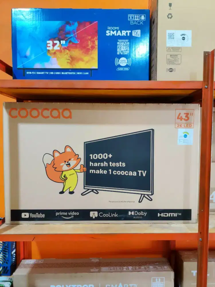 Coocaa Smart TV 43 inch promo terbatas bisa kredit