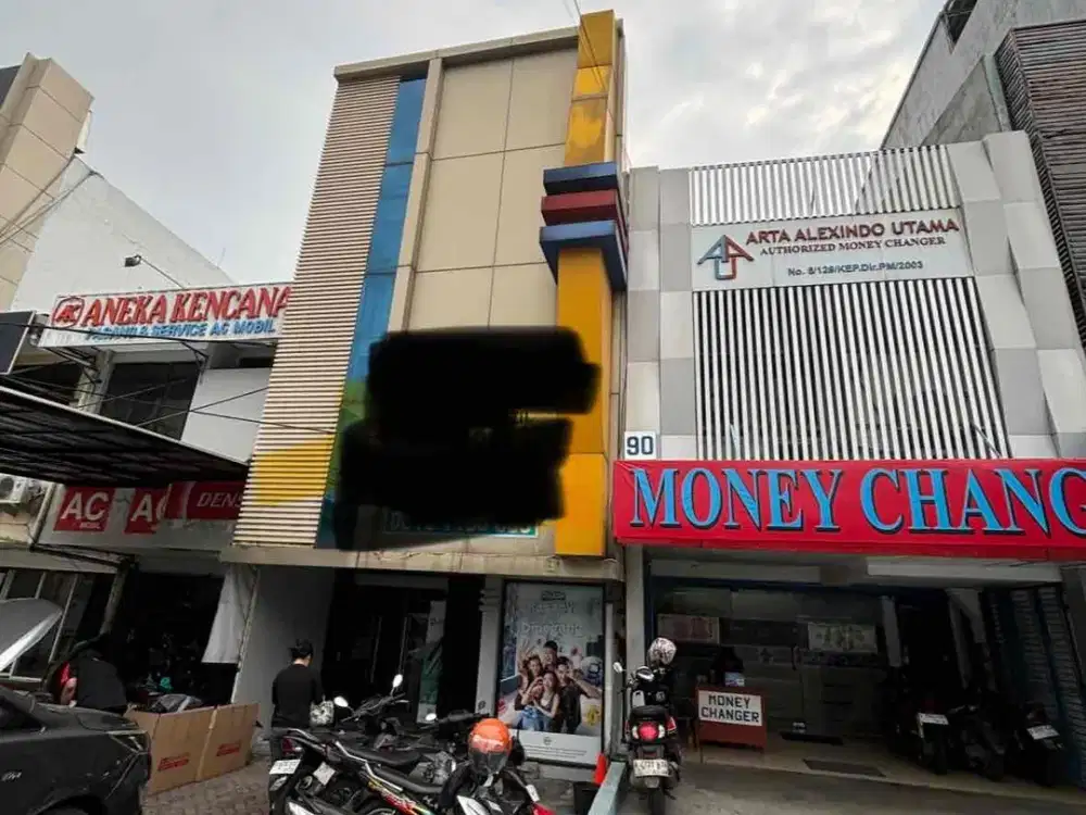 Disewakan Ruko 2 lt 5 x 20 m2 di Pluit Kencana ada 2 kt unfurnished cocok utk usaha, office, bank, online, cafe dll