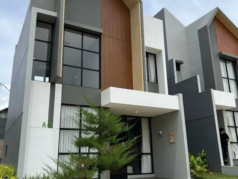 Rumah Ready DP 0% Nempel BSD dekat Stasiun Cisauk dan Exit Tol BSD