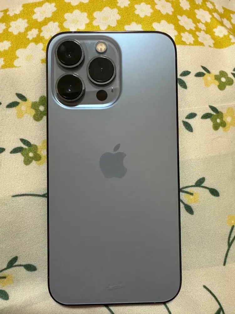 Di jual cepat hp iphone 13 pro 128 Gb Warna siera blue