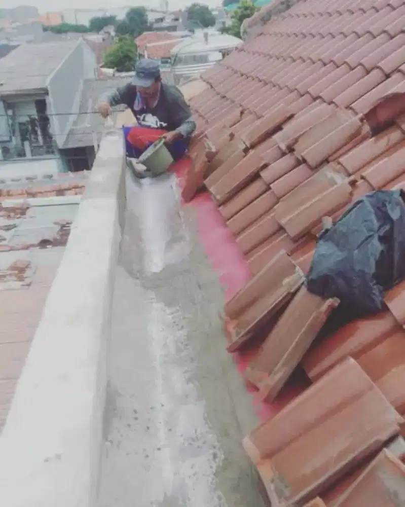 Jasa tukang bangunan cat plitur pasang keramik granit atap bocor dll