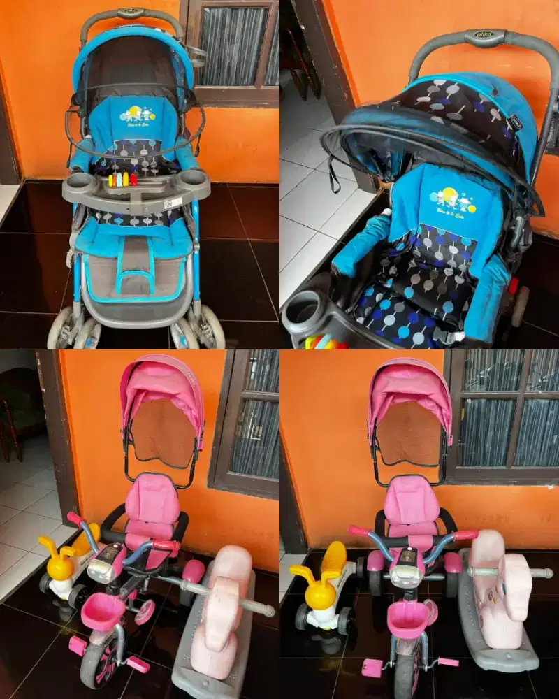 Stoller/sepeda anak kondisi layak pakai