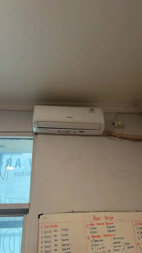 ac hisense 1/2pk