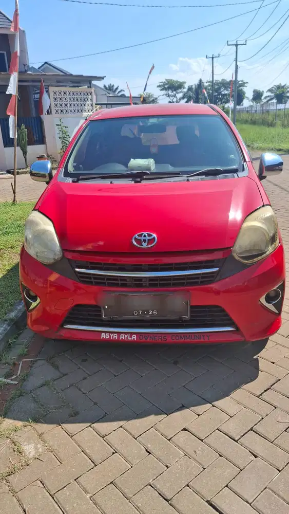 JUAL MOBIL TOYOTA AGYA 2016 BENSIN