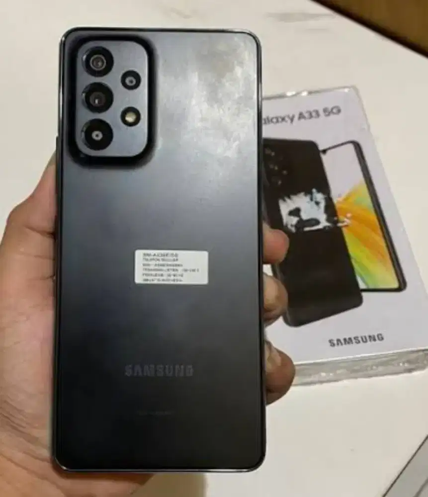 Murah hp Samsung A33 5G 8/256 lkp, bs TT