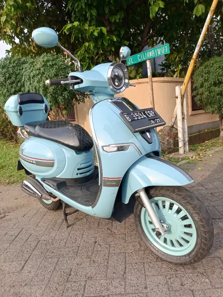 Di jual keeway shiny pajak idup panjng.