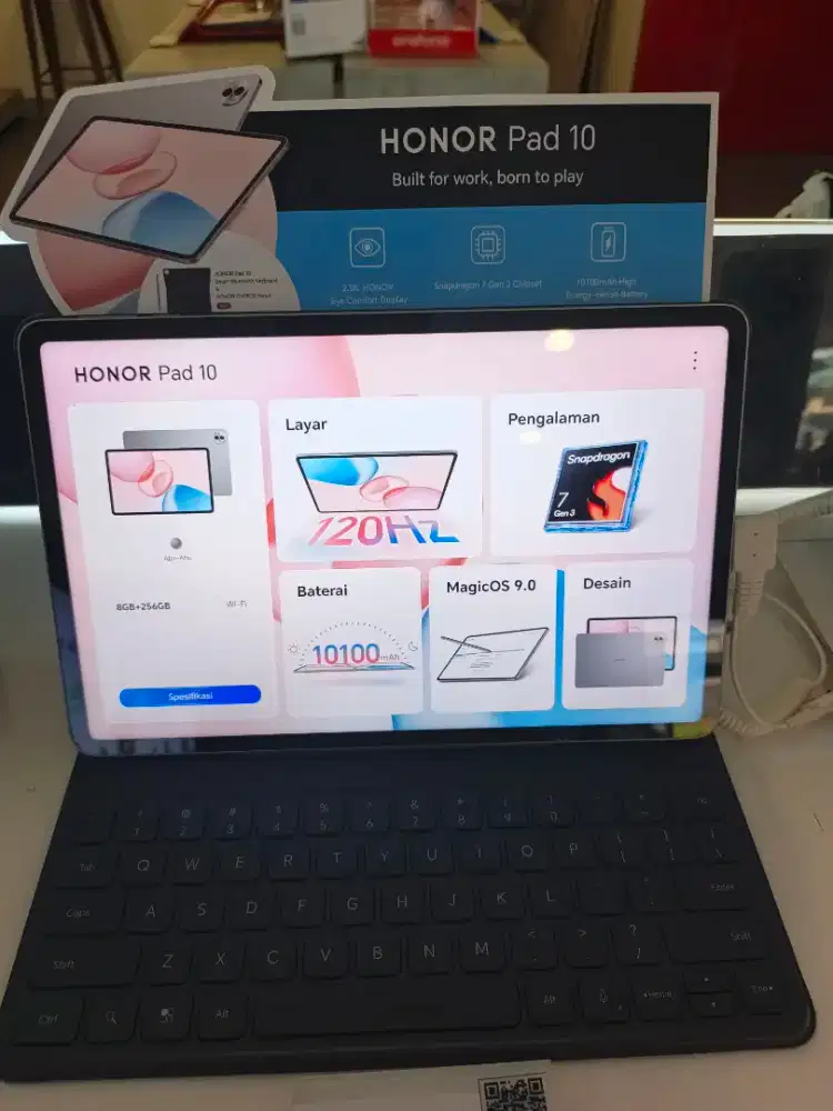 CREDIT PAD/TABLET HONOR PAD 10 8/256 ( free Keyboard & pen )