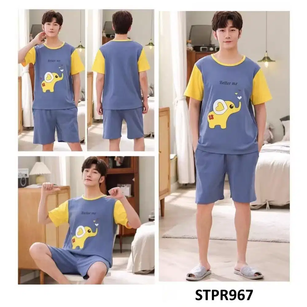 Setelan Baju Tidur Pria Beatiful Life Piyama