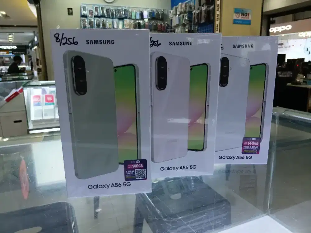 Samsung A56 5G. 8/256 Garansi resmi 1 tahun