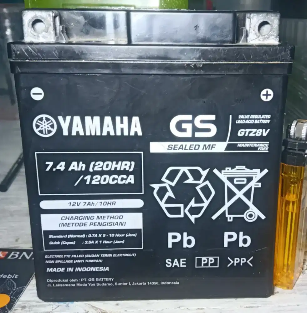 Aki yamaha murah