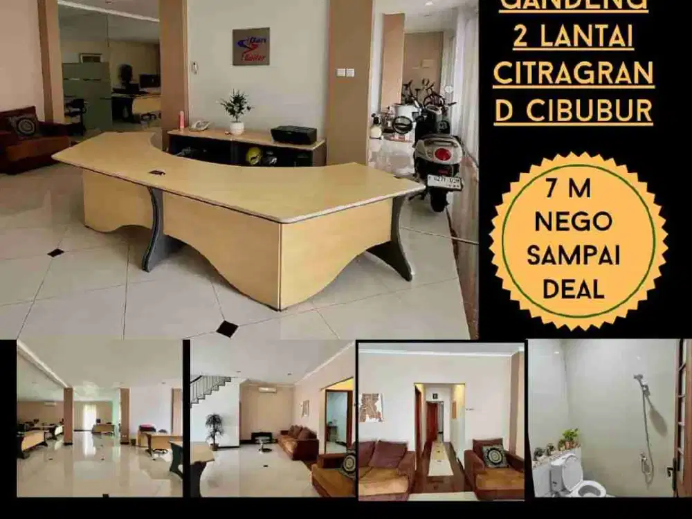 Dijual Ruko Cocok Untuk Usaha 3Gandeng 2 Lantai di Citra Grand Cibubur