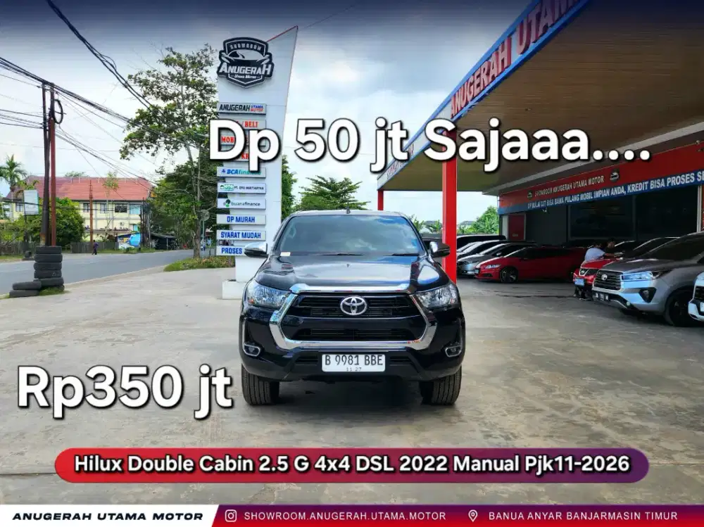 Dp50jt Hilux Double Cabin 4x4 2022 Facelift MT Pjk11-2026