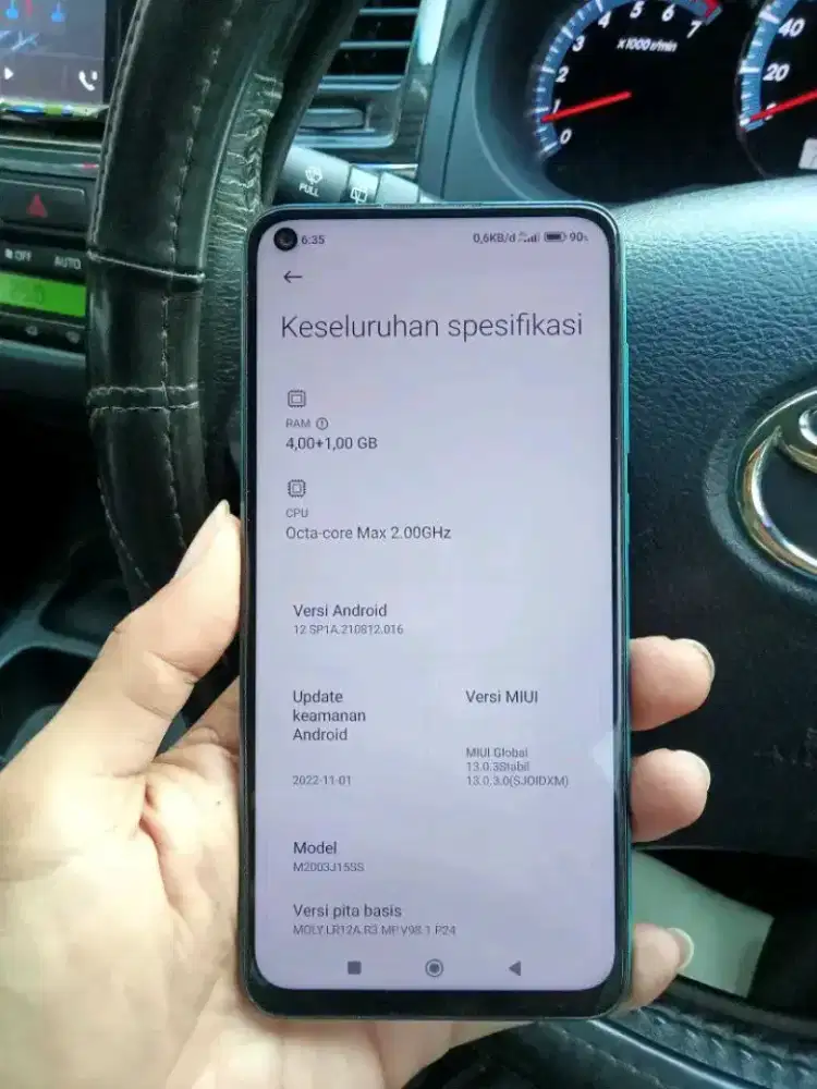 Redmi  note 9 nominus