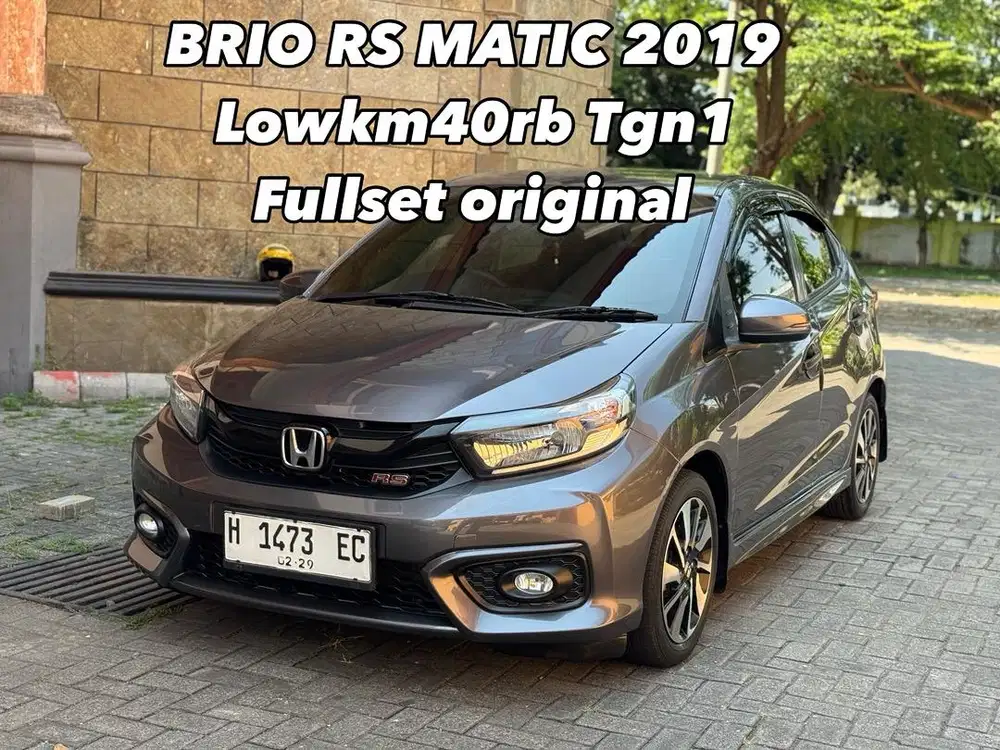 BRIO RS MATIC 2019 LOWKM TGN 1 FULSET