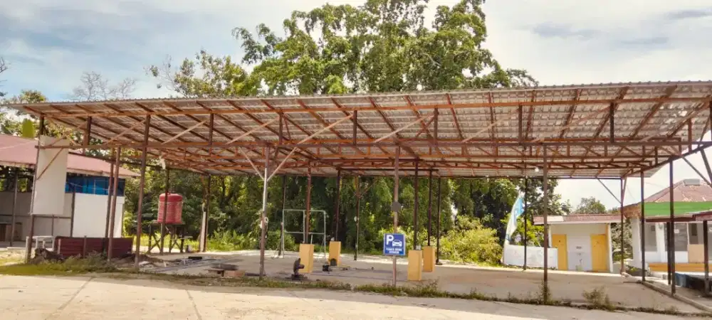 Dijual kayu, atap dan tandon bekas wo