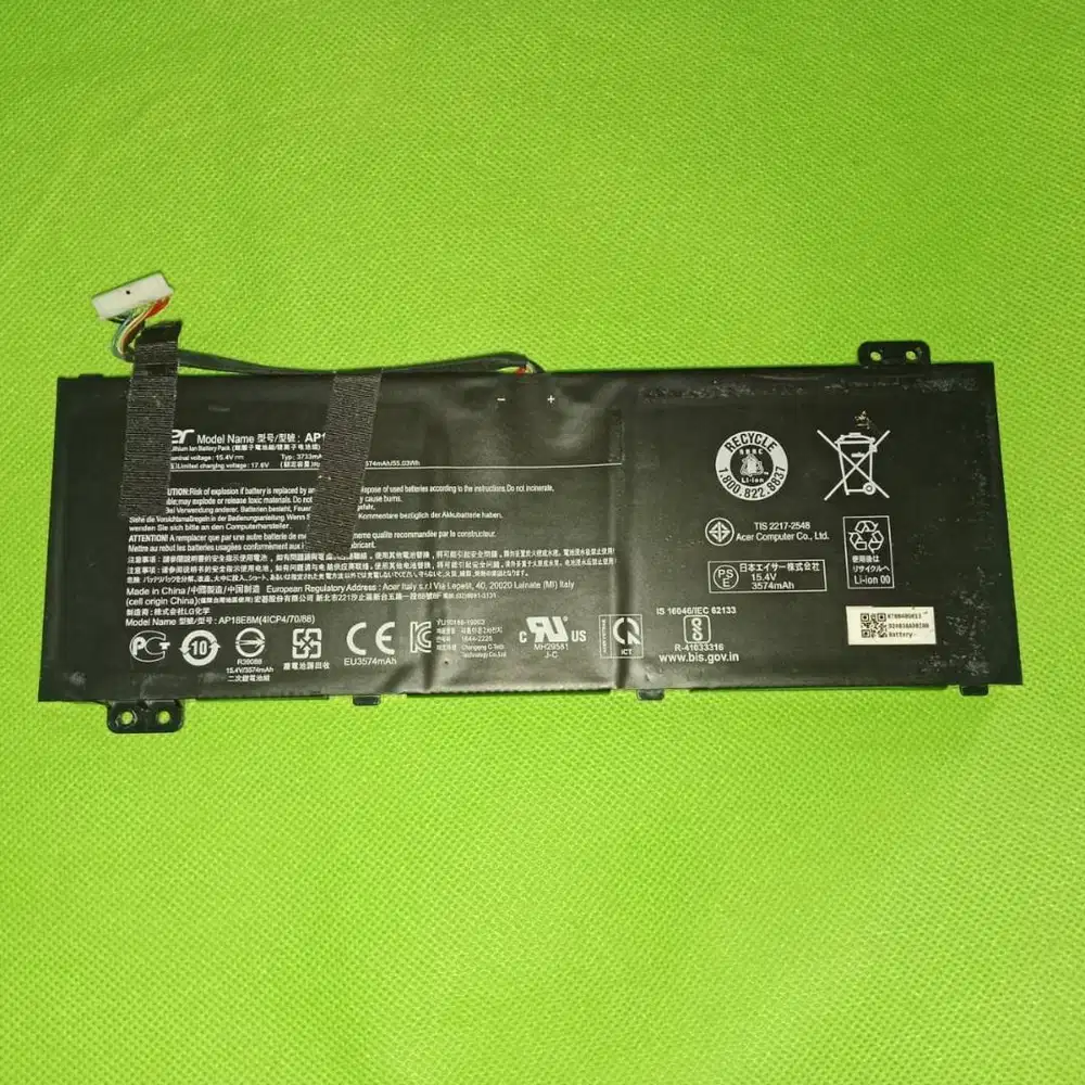 Baterai Acer Nitro AN515-54 AN515-43 AN515-44 AP18E8M