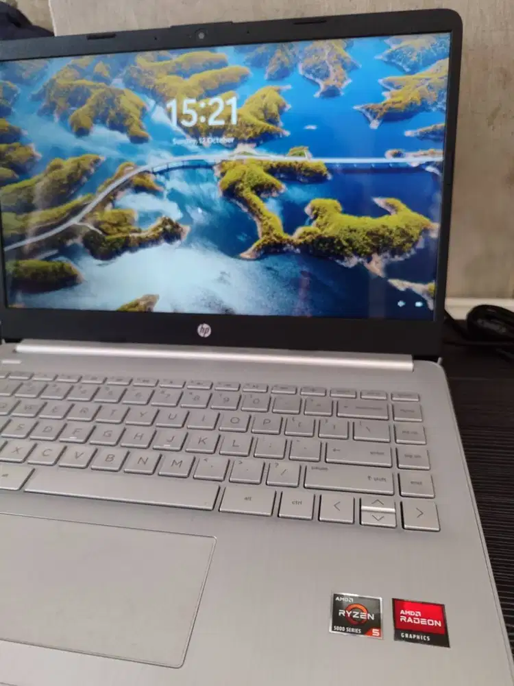 Laptop Hp 14s-FQ1135AU RYZEN 5 5500U Ram 16 SSD 512 NVME
