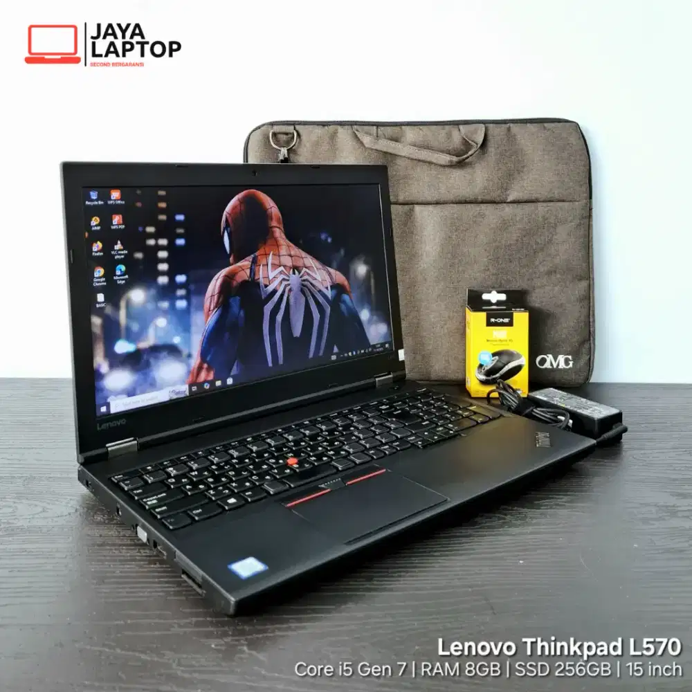 Lenovo Thinkpad L570 Core i5 RAM 8GB SSD 256GB Laptop Second Bekas