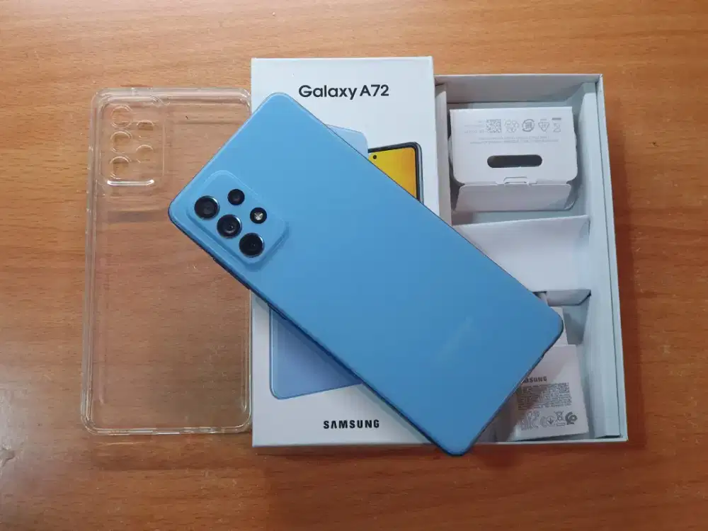 Samsung A72 NFC Ram 8/128GB mulus fullset Resmi SEIN