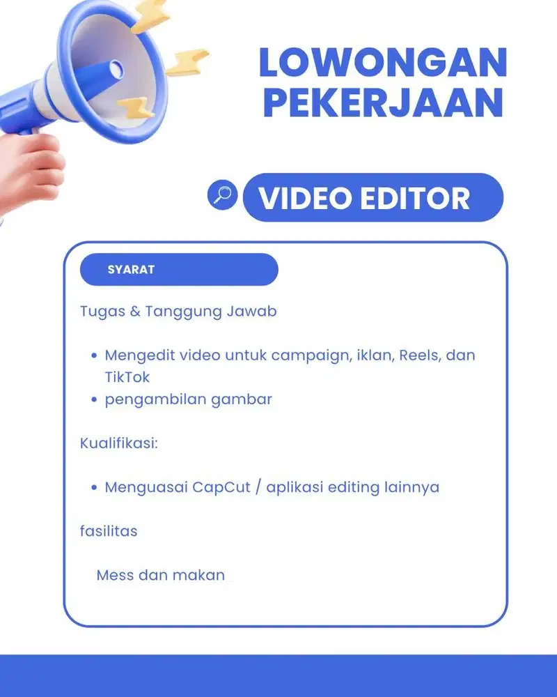 Lowongan editor