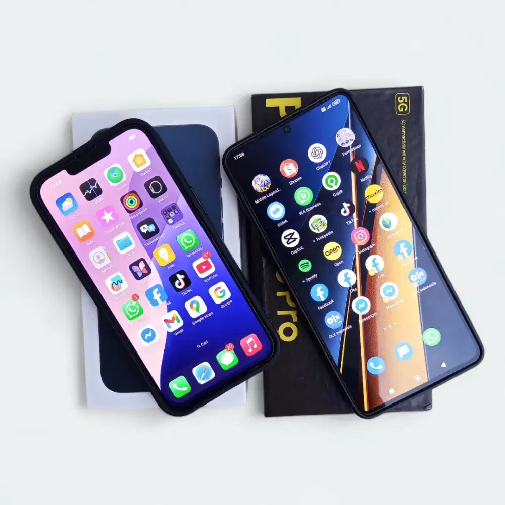 iphone 13 dan poco x6pro