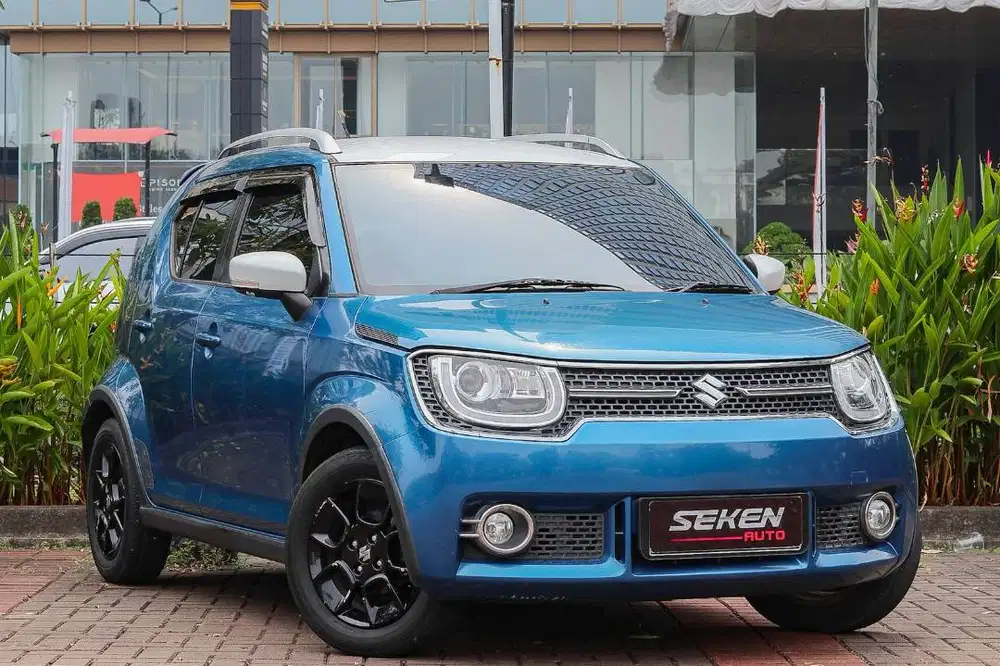 Suzuki Ignis 1.2 GX 1.2GX AT Matic 2019 Biru Metalik. FULL RECORD!!!