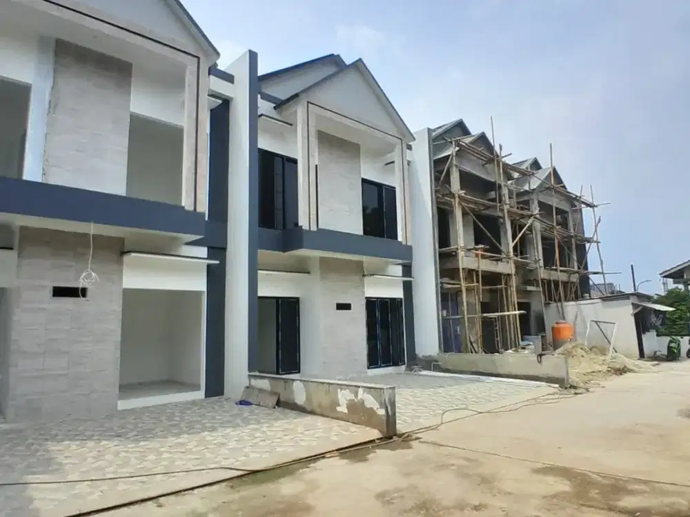 rumah strategis dekat tol bambu apus tanah 83 m2, harga 1 milyar free biaya-biaya